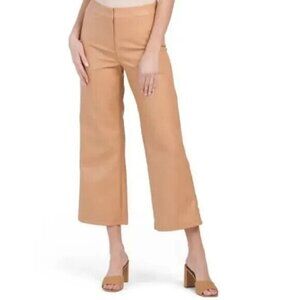 Bagatelle Vegan Leather Cropped Pants City Preppy Mob Wife Party Academia XL